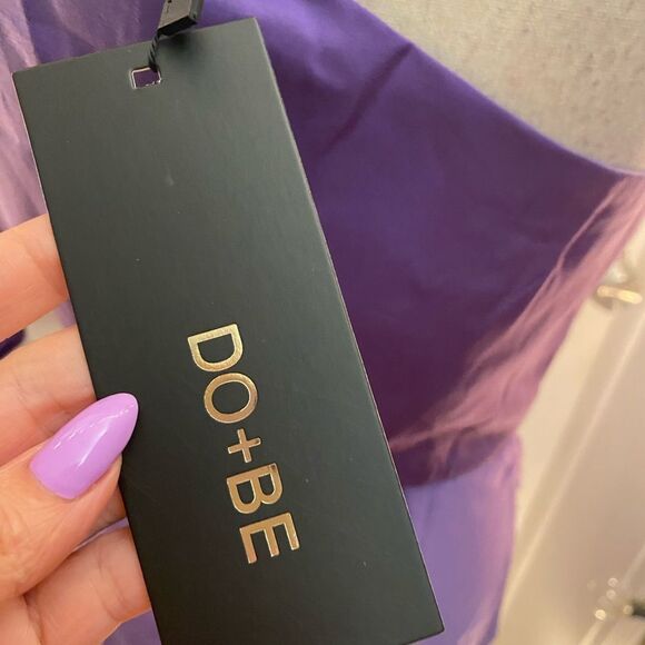 Do+ BE one shoulder satin midi dress, M - Picture 13 of 15